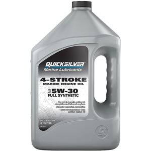 Quicksilver Four Stroke 5W-30 Full Synthetic Marine Engine Oil 8M0148475 (3,8 L)