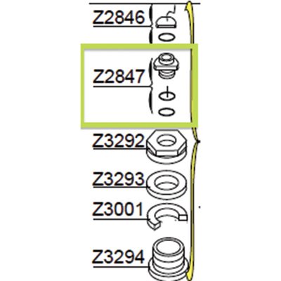 Zodiac Valve insert complete Z2847