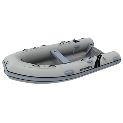 Highfield Ultralite UL340 RIB PVC (light GREY) (3,4 m)