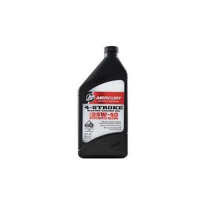 Mercury 4-Stroke Synthetic Blend Outboard Engine Oil 8M0078641 (1 litre)