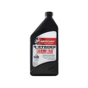 Mercury 4-Stroke Synthetic Blend Outboard Engine Oil 8M0078641 (1 litre)