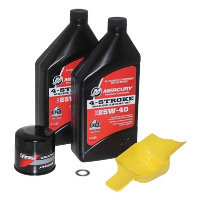 Mercury-Mercruiser 25 / 30 HP 4-Stroke Oil Change Kit 8M0081915