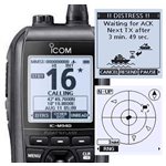 Radio VHF portatif iCom M94D AIS / ASN (noir)