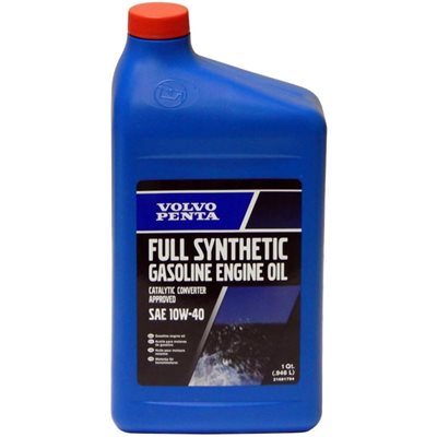 Volvo 10W-40 Full Synthetic Engine Oil #21681794 (quart)